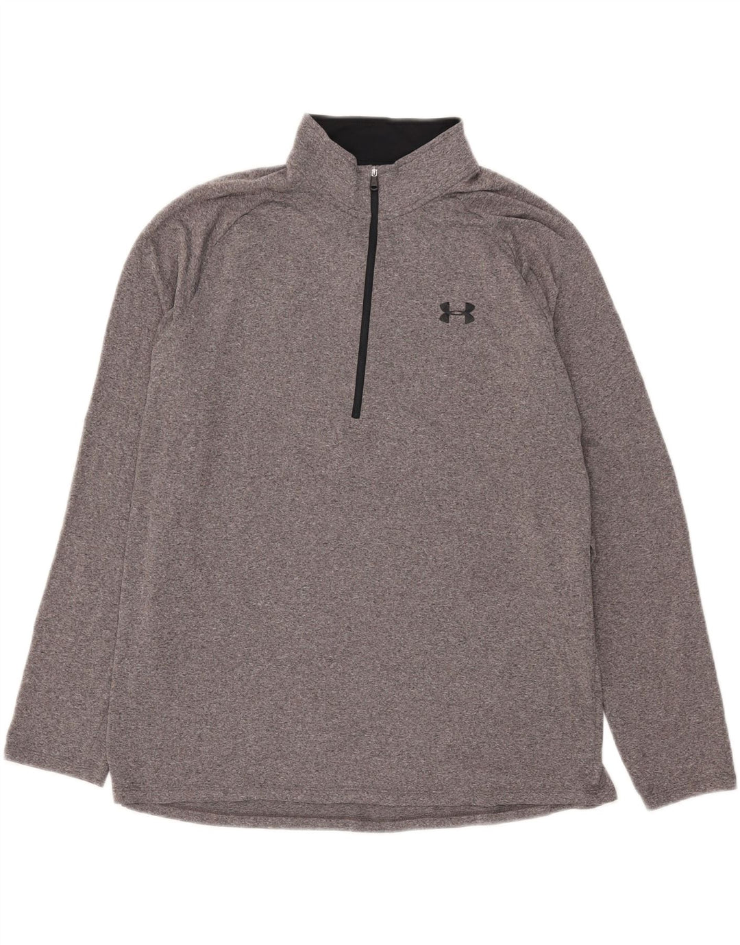 Męski dres Under Armour Heat Gear z zamkiem błyskawicznym i bluzą XL, szary