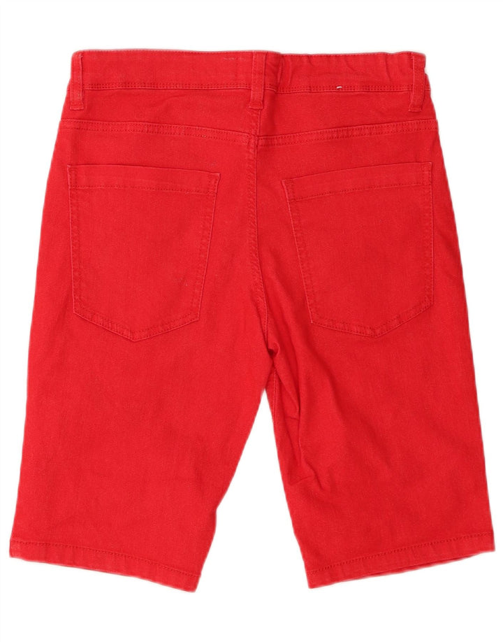 Spodenki jeansowe chłopięce Benetton 15-16 lat W29 czerwone