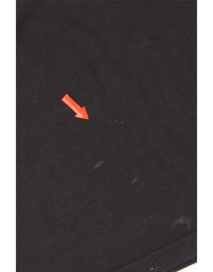 Męski t-shirt z grafiką Under Armour Heat Gear, średni czarny