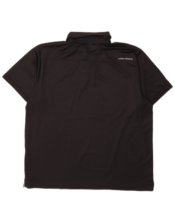 Męska koszulka polo Under Armour Heat Gear 2XL w kolorze czarnym