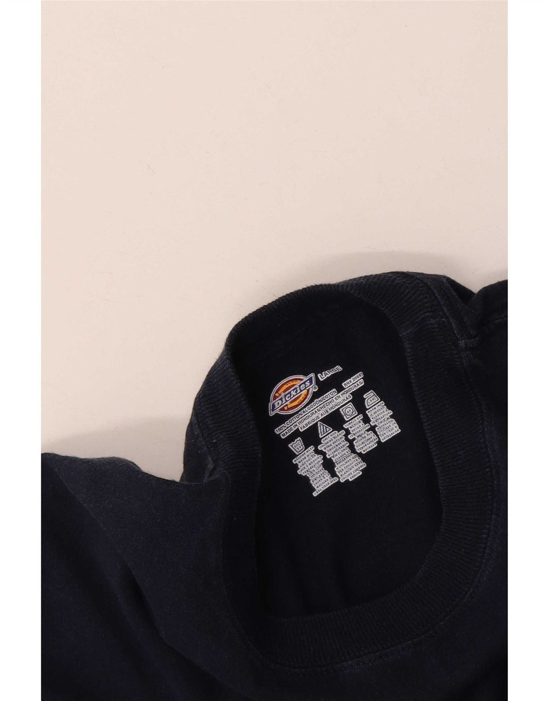 T-shirt męski Dickies, duży, granatowy, bawełniany