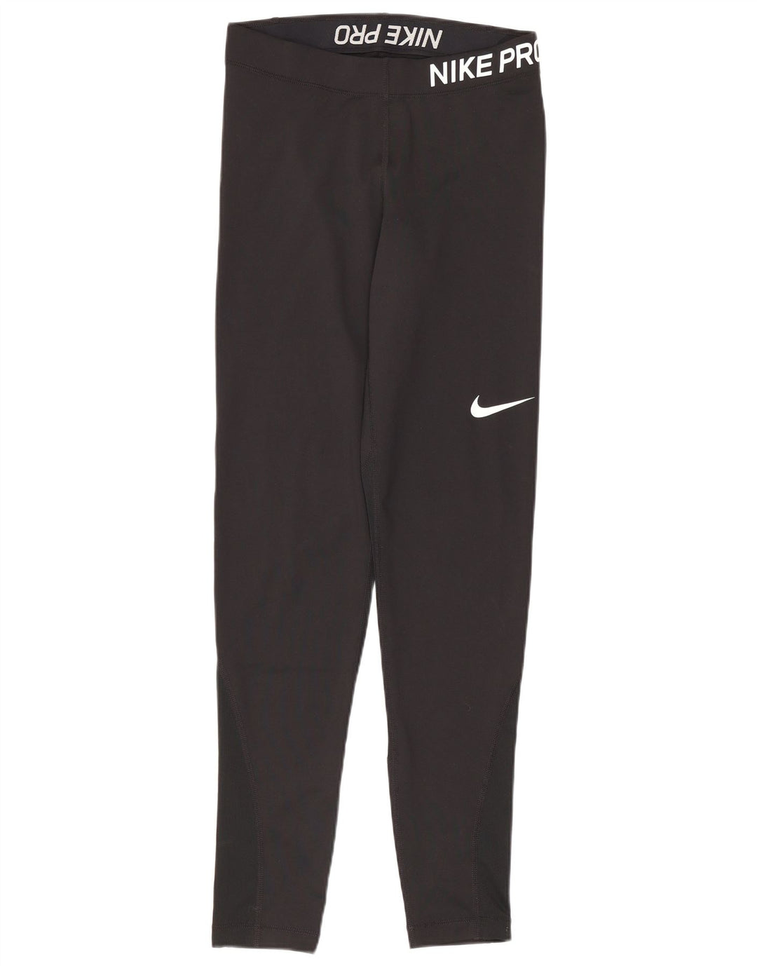 Damskie legginsy Nike Dri Fit Graphic UK 8, małe, czarne, poliestrowe
