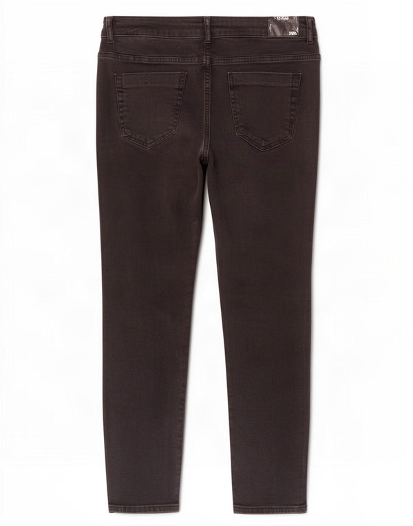 Damskie jeansy Zara o krótkim kroju EU 44 XL W34 L24 czarne