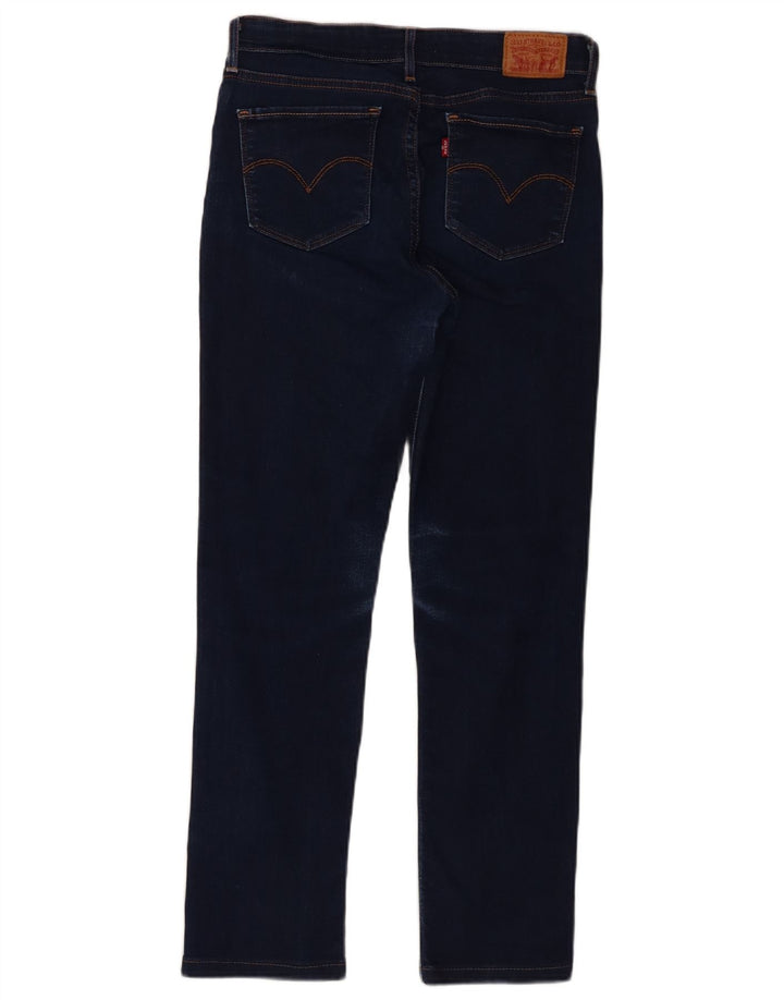 Damskie jeansy Levi's 712 Slim W28 L27 Granatowa bawełna