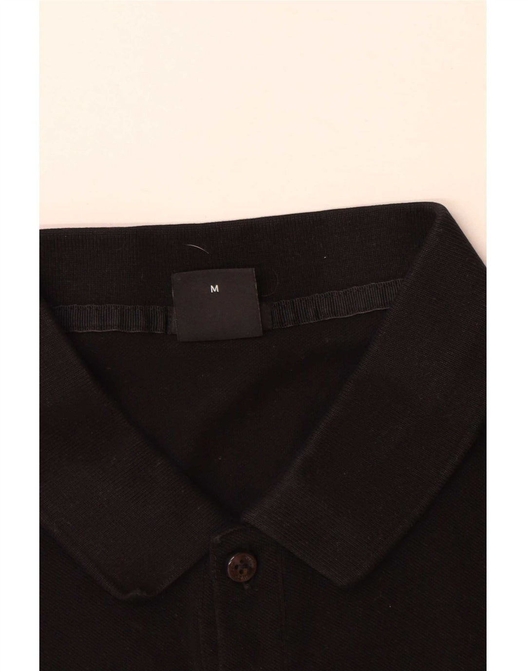Męska koszulka polo Hugo Boss, średnia czarna, bawełniana