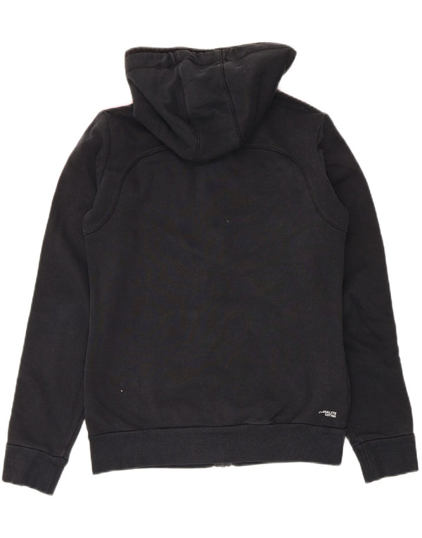 Damska bluza z kapturem Adidas Climalite Zip UK 4/6 XS w kolorze czarnym
