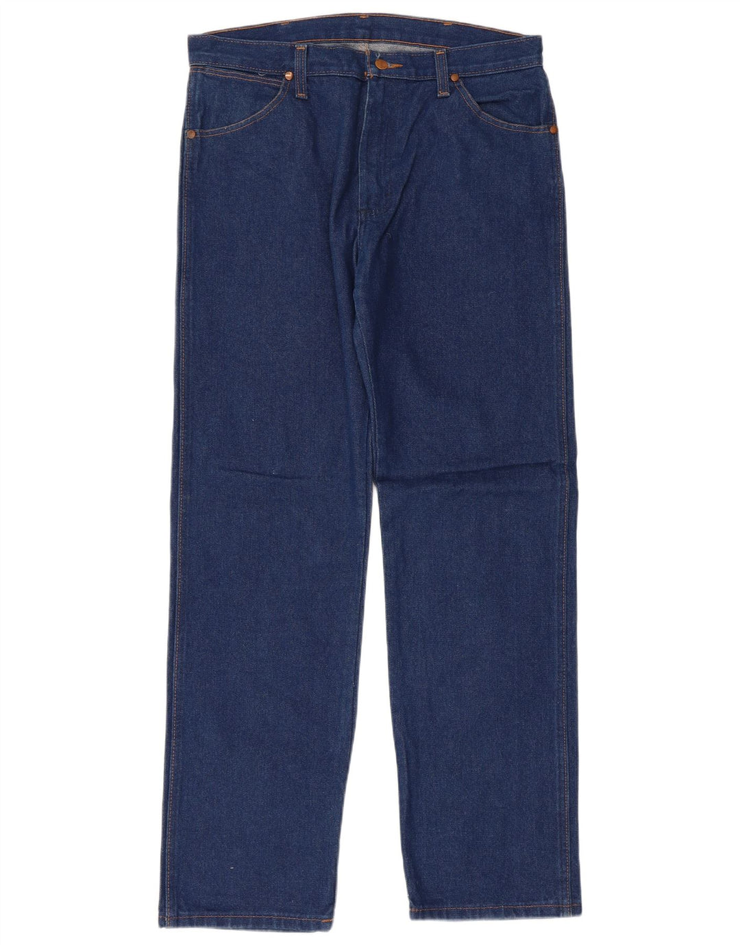 Męskie jeansy Wrangler Regular Straight W33 L32 Niebieskie bawełniane