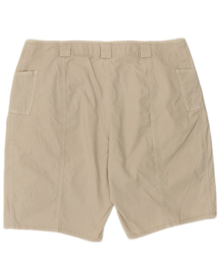Damskie spodenki cargo Sergio Tacchini duże W32 beżowe
