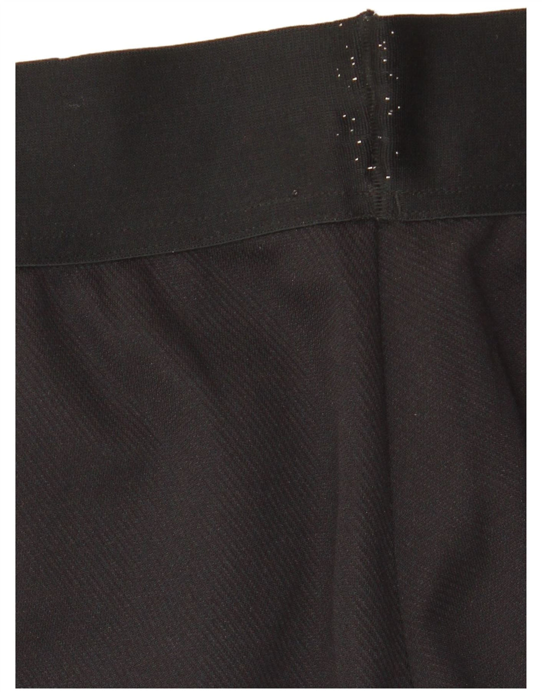 Damskie spodnie dresowe ADIDAS UK 8/10, małe, czarne, poliestrowe