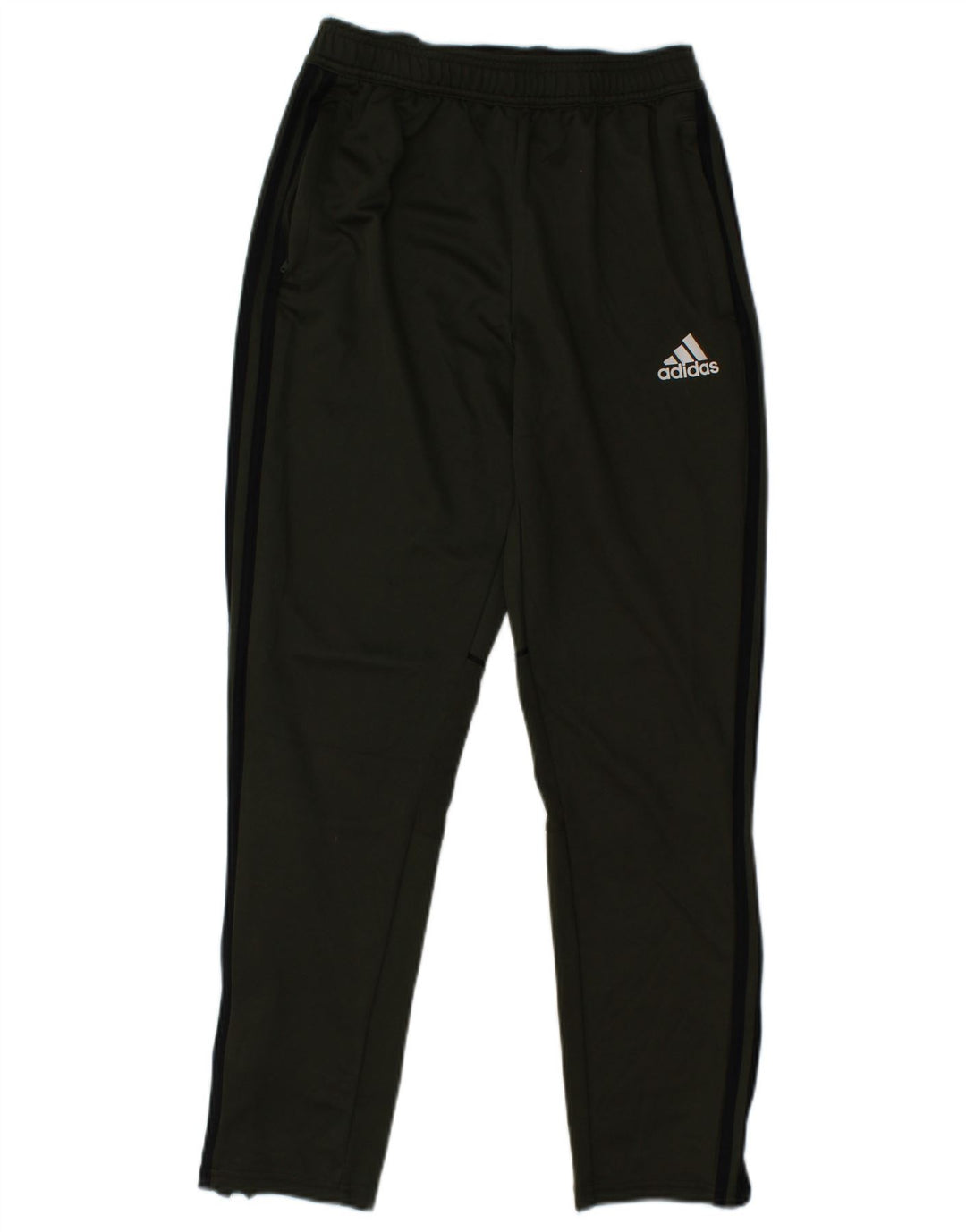 Chłopięce spodnie dresowe ADIDAS 13-14 lat, khaki, poliester