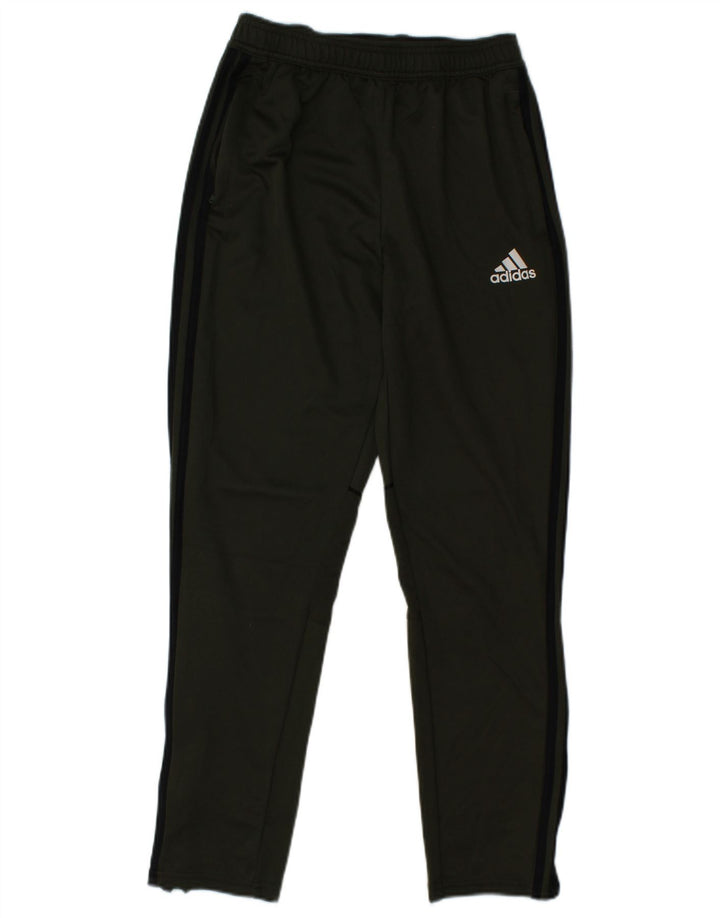 Chłopięce spodnie dresowe ADIDAS 13-14 lat, khaki, poliester