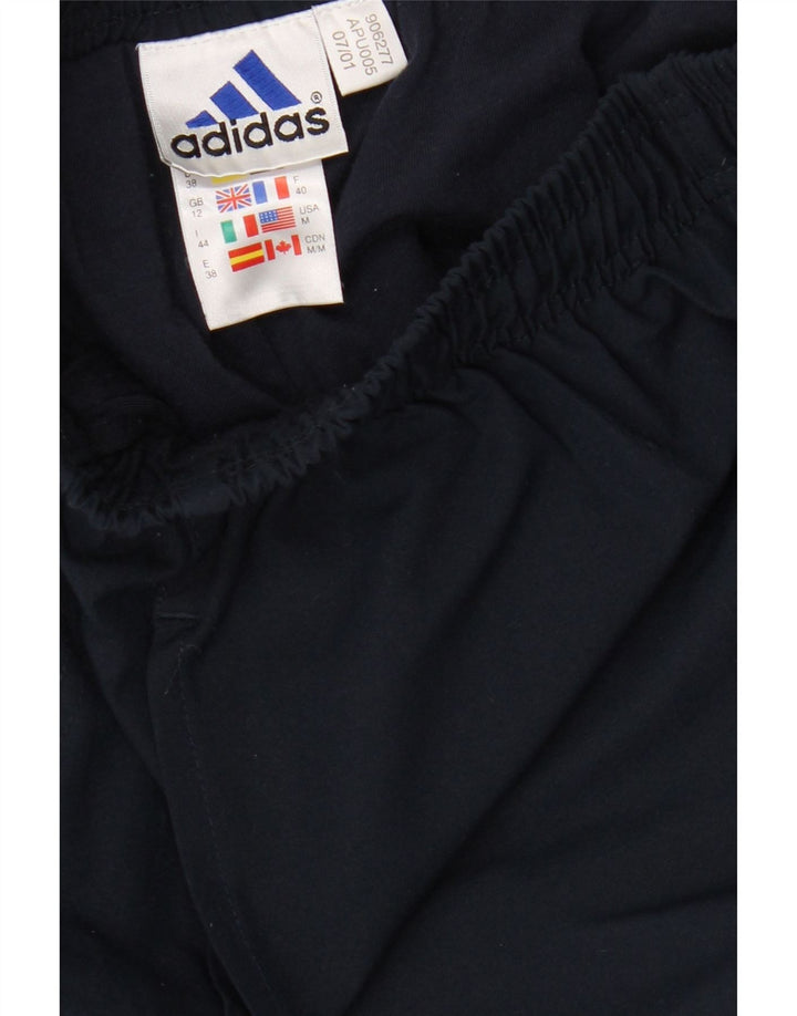 Damskie spodnie dresowe ADIDAS UK 12 Średni granatowy poliester