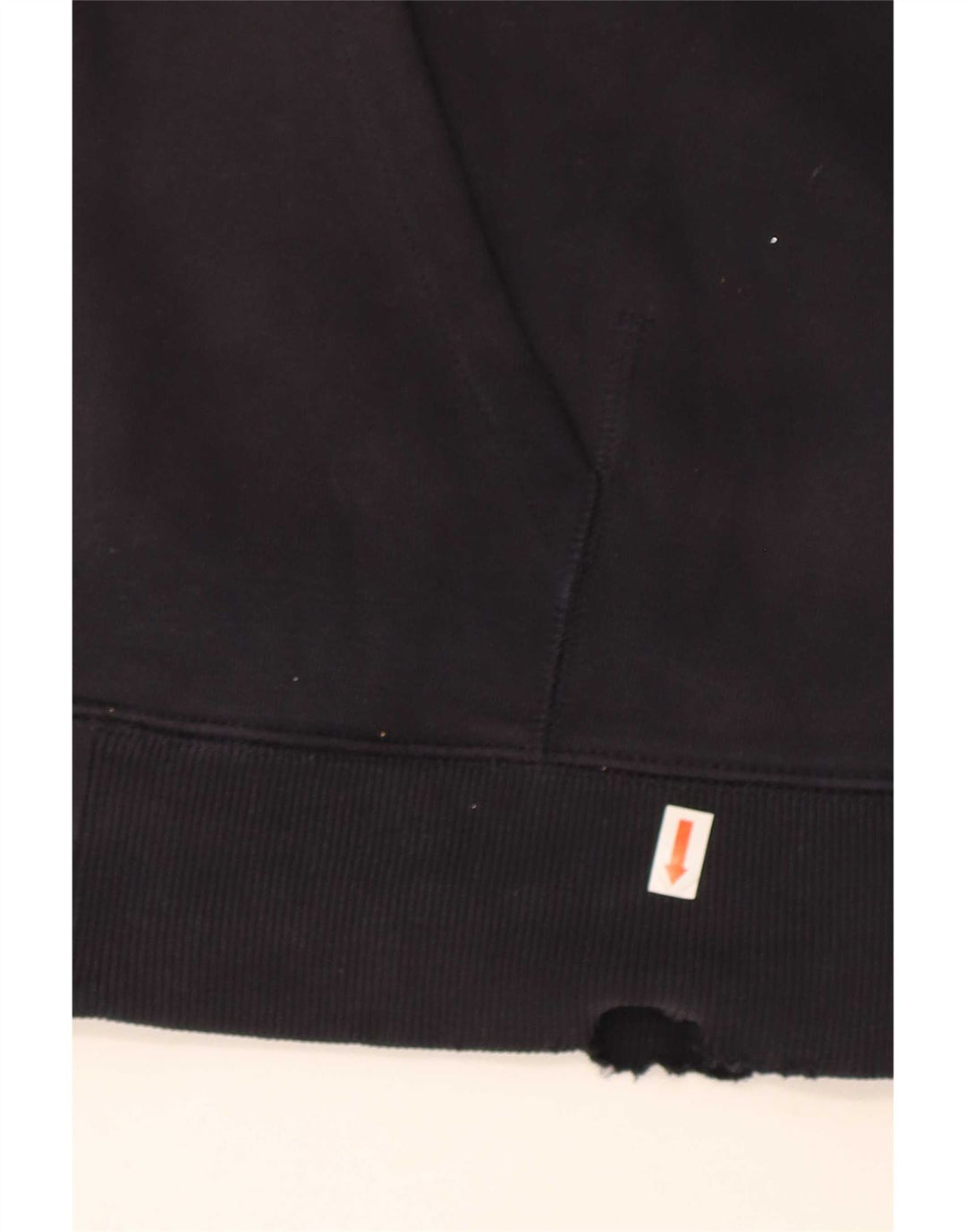 Sweter męski Carhartt z zamkiem błyskawicznym, średni granatowy, bawełniany