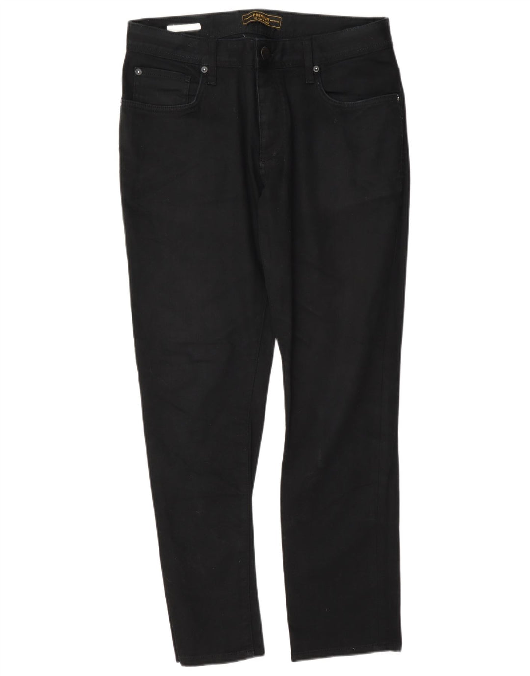 Męskie jeansy typu slim Jack & Jones W33 L30, czarne, bawełniane