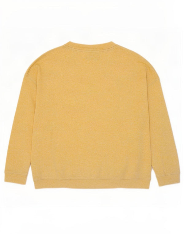 Marks & Spencer Damski sweter z rękawem 3/4, UK 16, duży, żółty