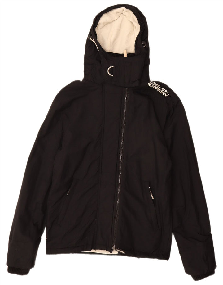 Męska kurtka wiatrówka Superdry The Windcheater Graphic UK 34 XS Czarna