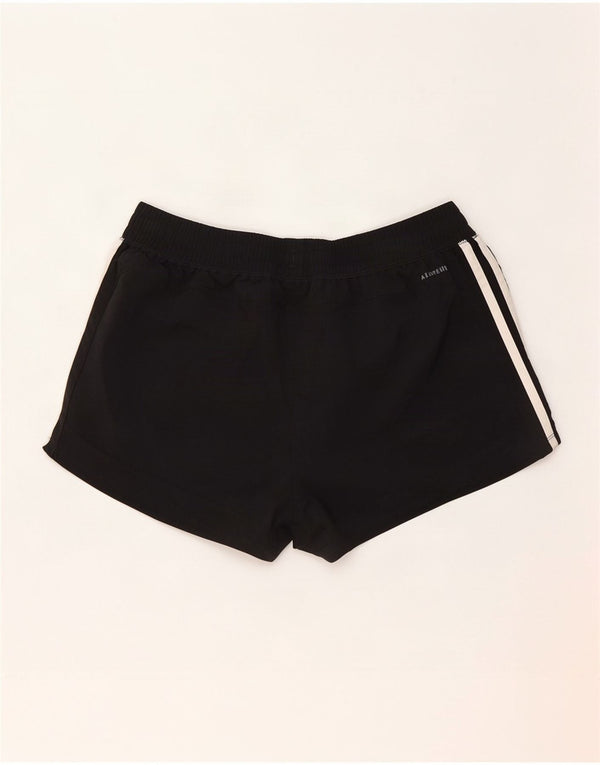 Damskie spodenki sportowe Adidas Aeroready UK 16/18, duże, czarne, poliestrowe