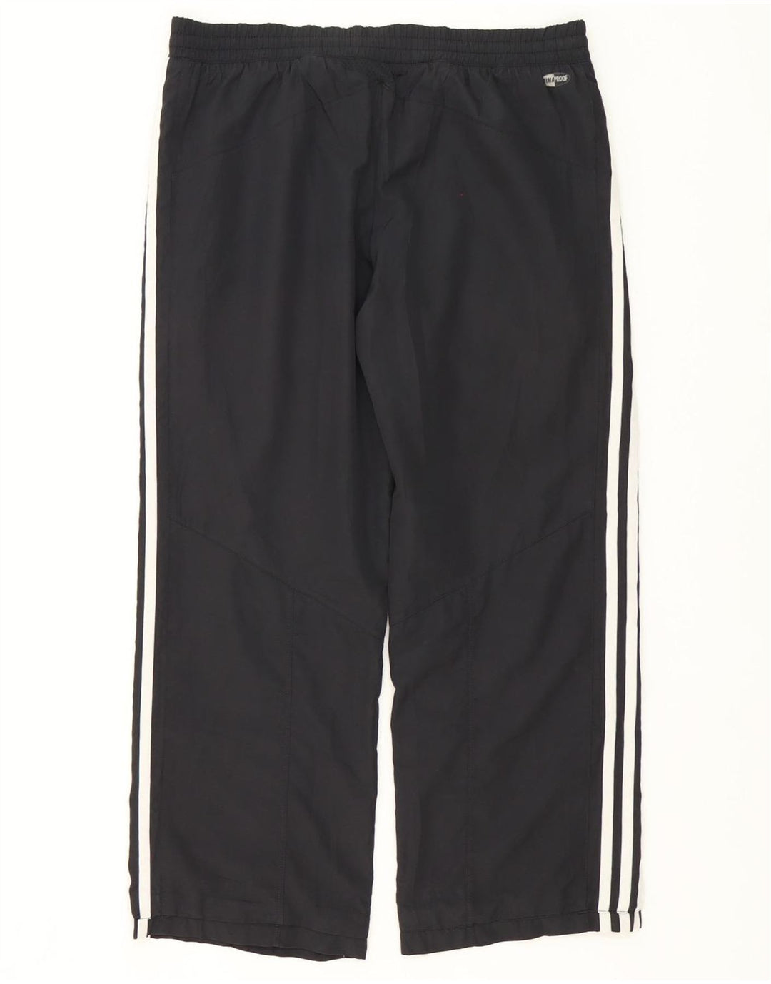 Damskie spodnie dresowe Adidas Clima Proof UK 12, średni czarny poliester