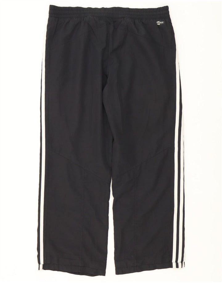 Damskie spodnie dresowe Adidas Clima Proof UK 12, średni czarny poliester