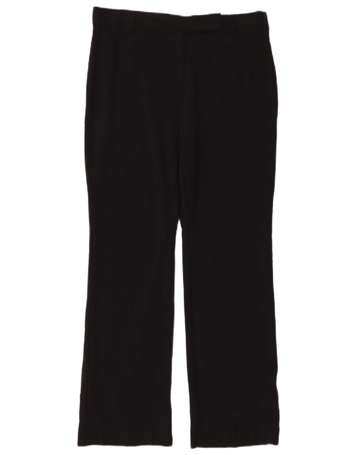 Spodnie damskie Marks & Spencer Bootcut UK 14, duże, W34 L30, czarne