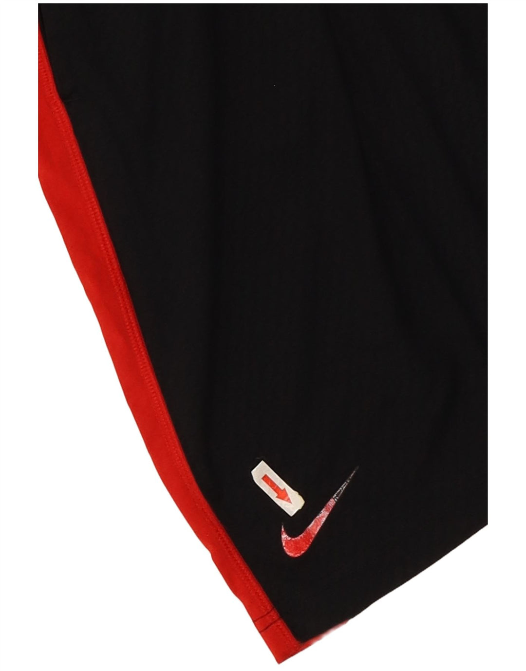 Męskie spodenki sportowe Nike Dri Fit, duży czarny poliester z blokami kolorów