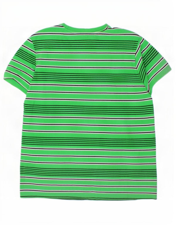 T-shirt dziewczęcy Ellesse 11-12 lat, bawełniany w zielone paski