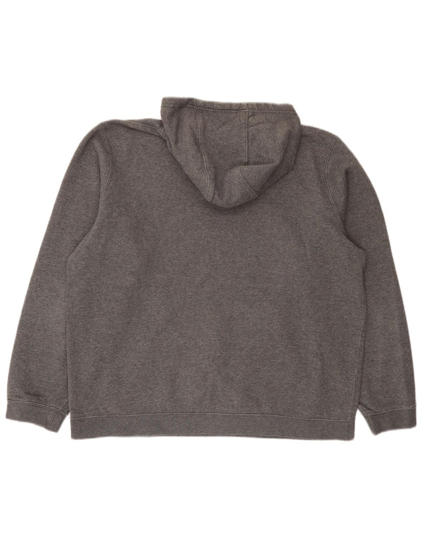 Męski sweter z kapturem Nike XL, szary, bawełniany