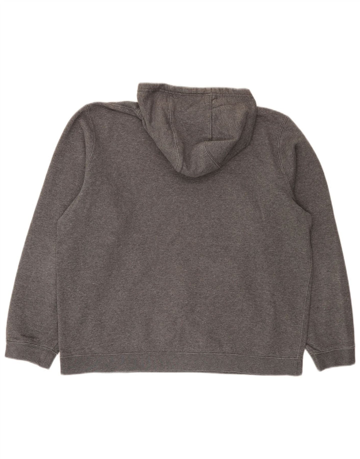 Męski sweter z kapturem Nike XL, szary, bawełniany