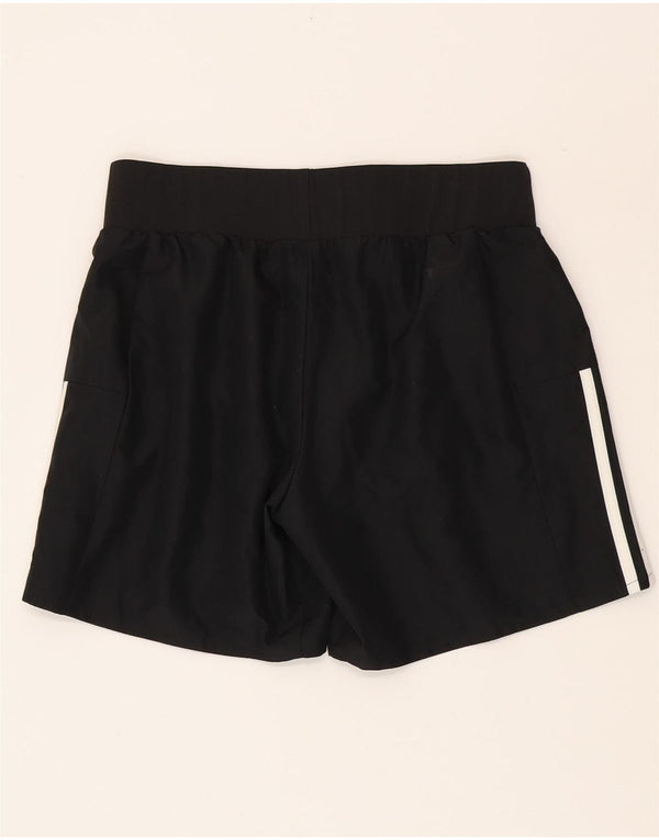 Damskie spodenki sportowe Adidas UK 10, małe, czarne, poliestrowe