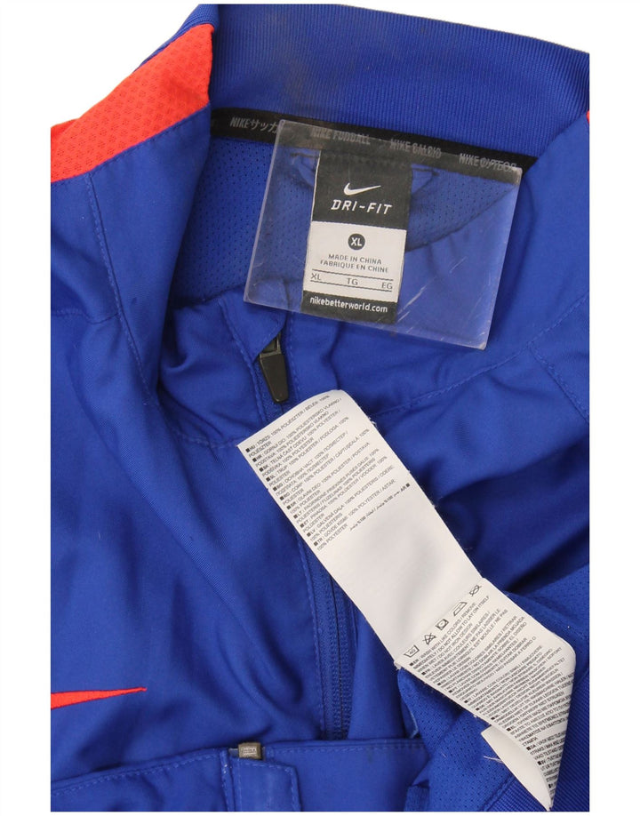 Męska bluza dresowa Nike Manchester United z grafiką XL, niebieska, poliestrowa