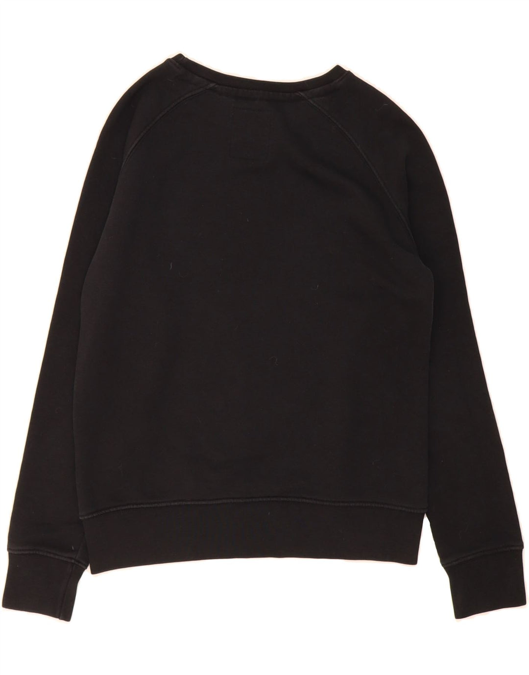 ALPHA INDUSTRIES Womens Graphic Sweatshirt Jumper UK 10 Small Black Vintage Alpha Industries and Second-Hand Alpha Industries from Messina Hembry 