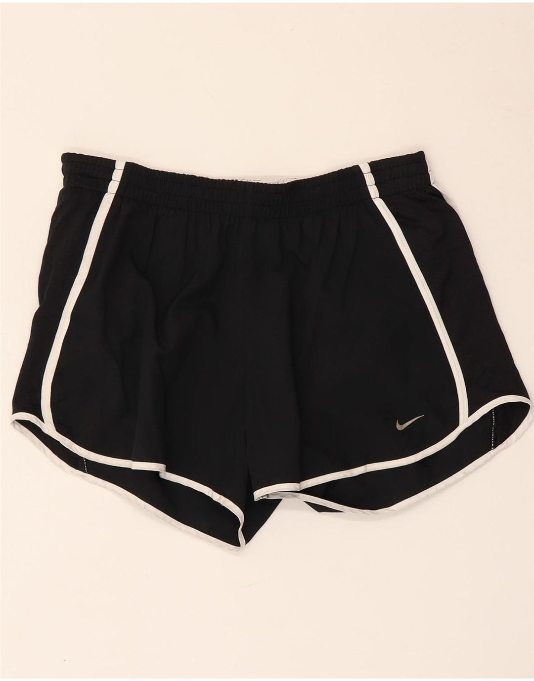 Damskie spodenki sportowe NIKE Dri Fit UK 12/14, średni czarny poliester