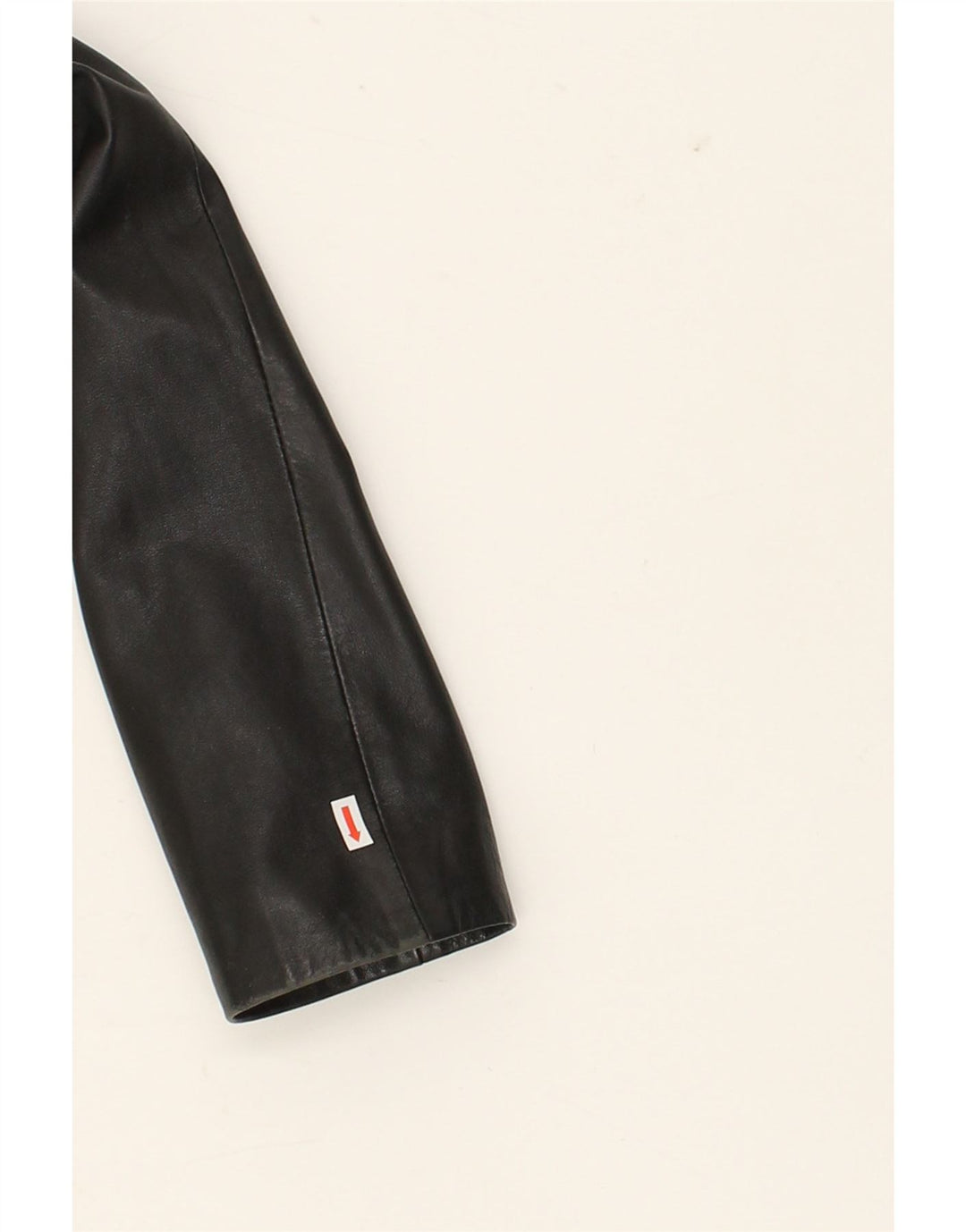 ALLEGRA Womens Leather Jacket IT 48 XL Black Leather Vintage ALLEGRA and Second-Hand ALLEGRA from Messina Hembry 