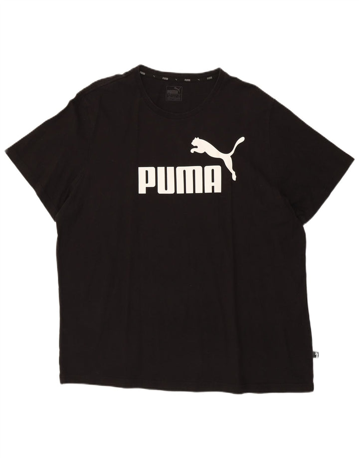 Męska koszulka z grafiką Puma Top 2XL w kolorze czarnym