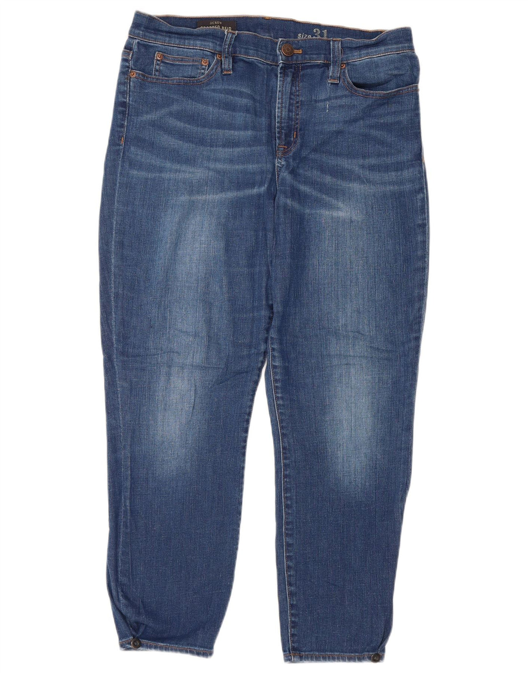 Jeansy damskie J. Crew Reid Cropped W31 L26 Niebieskie