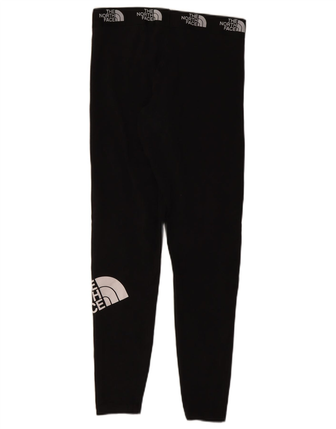 Damskie legginsy graficzne The North Face UK 12, średnie czarne, bawełniane