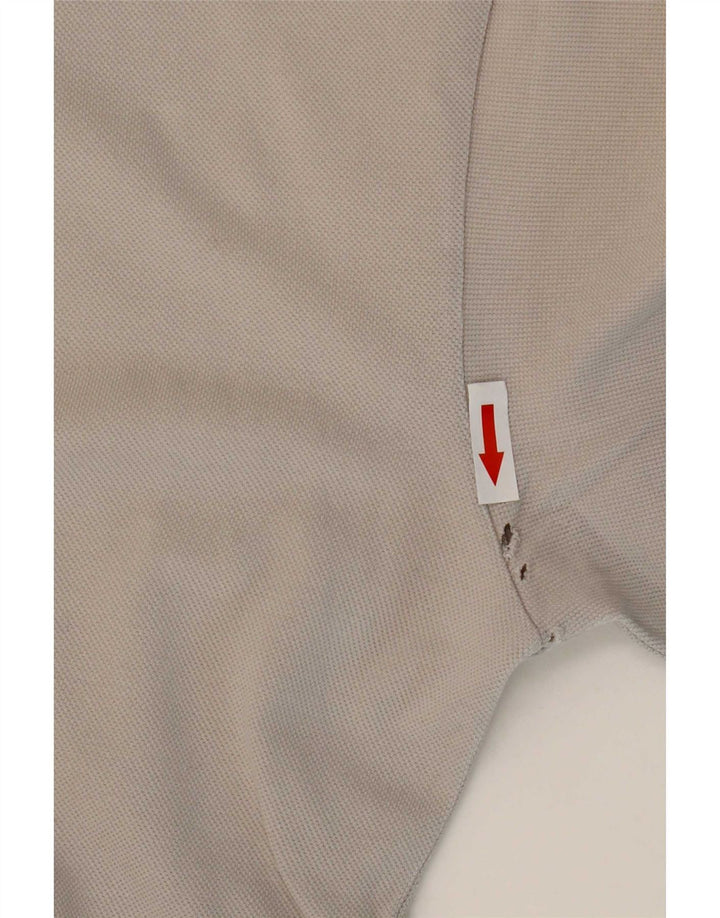 Męska koszulka polo Fred Perry, mała, szara, bawełniana w paski