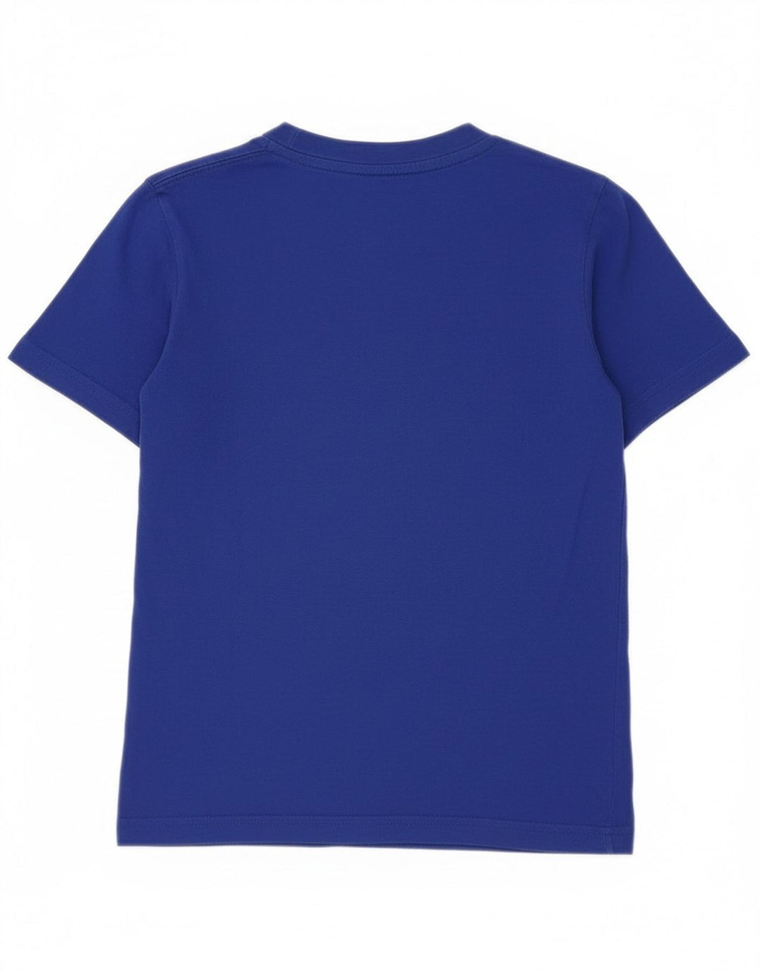 Adidas Chłopięcy T-shirt Top 7-8 Lat Niebieski Bawełniany