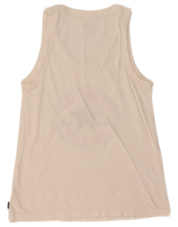 Damska kamizelka Converse Graphic Top UK 8 Small White