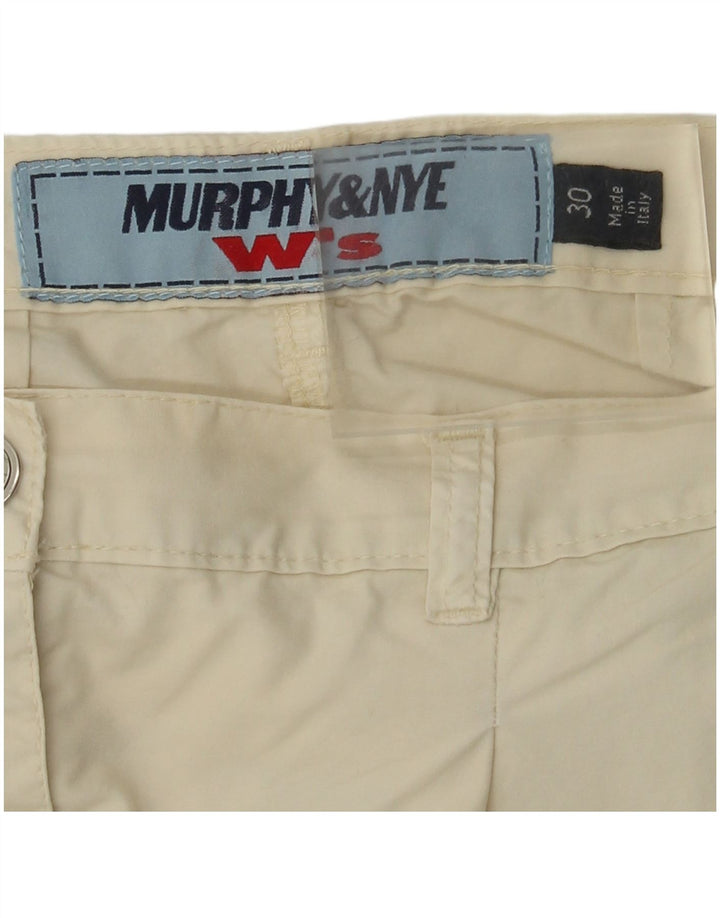 Szorty damskie Murphy & Nye Pegged Chino W30 Średni beż, bawełna