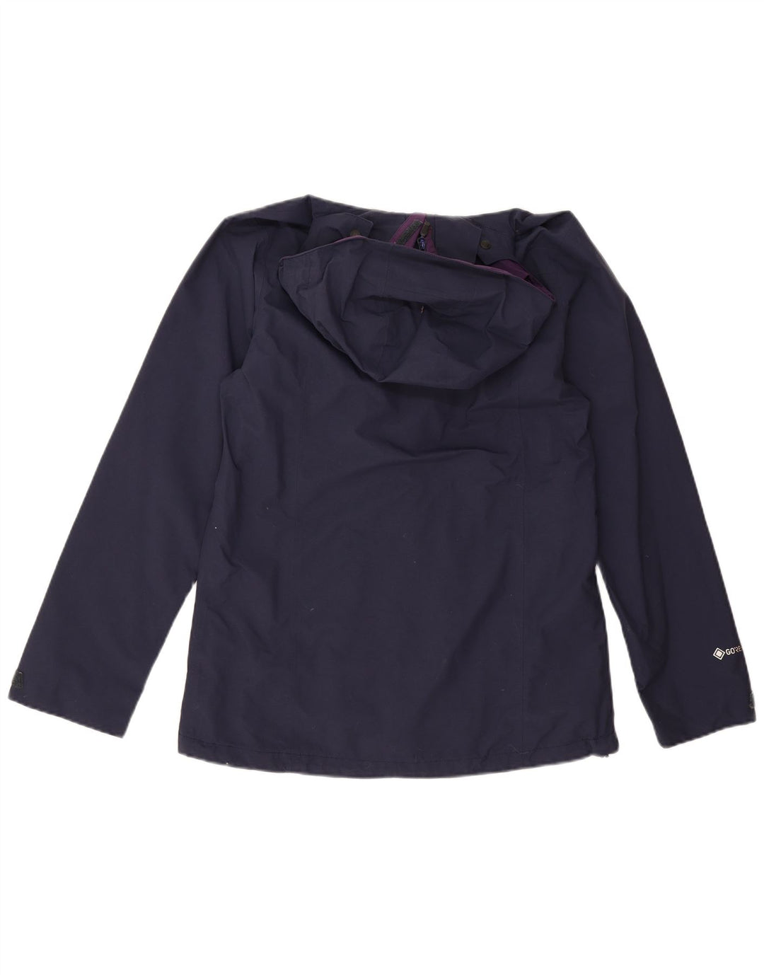 Damska kurtka przeciwdeszczowa z kapturem Gore-Tex Berghaus UK 12, średni granat