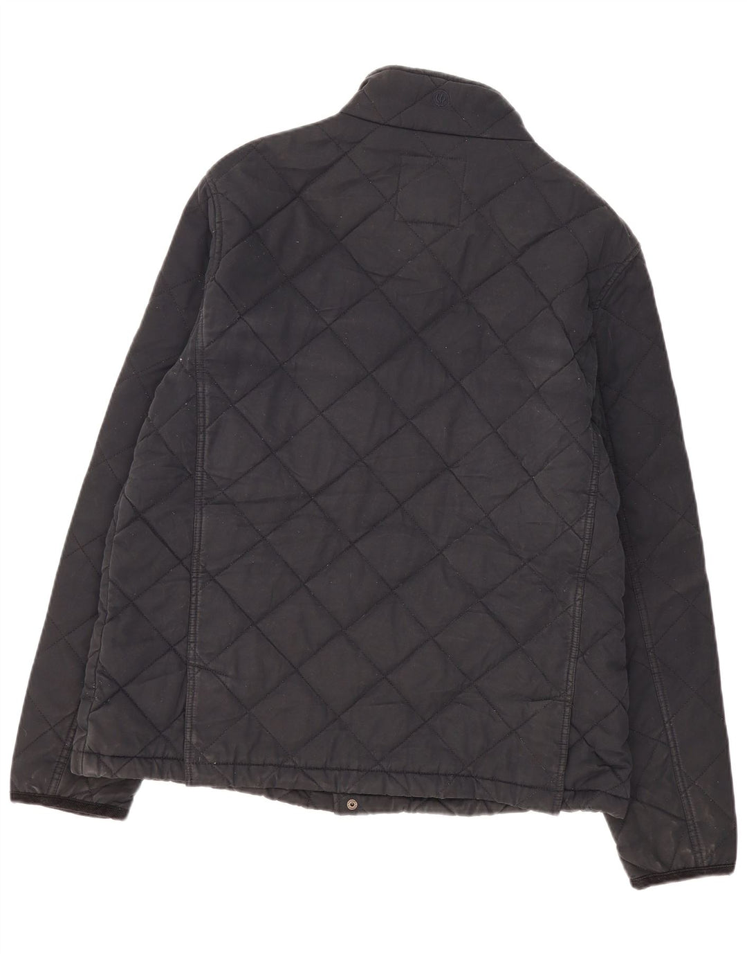 Męska pikowana kurtka Fat Face UK 42 XL, granatowa, bawełniana