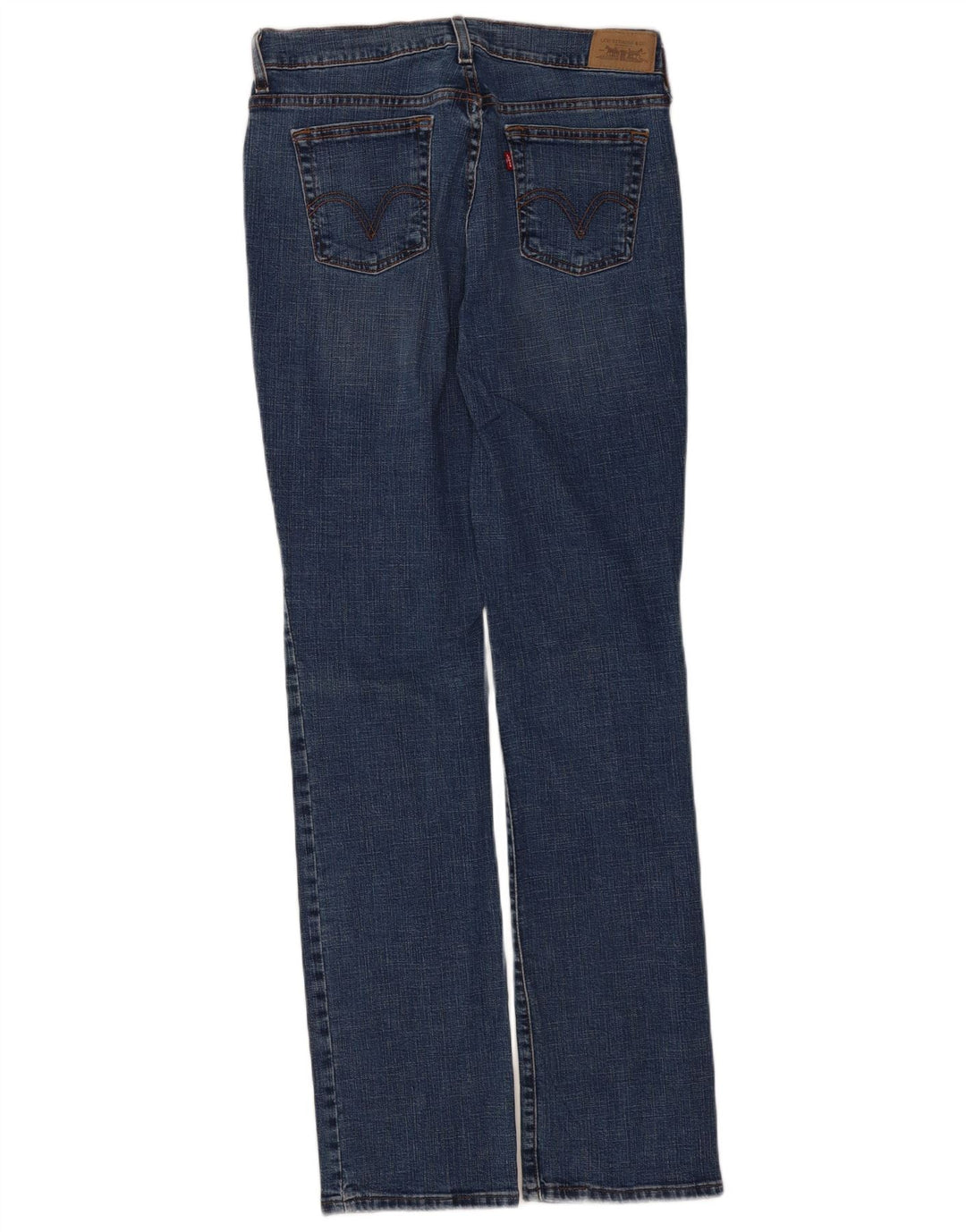 Damskie dżinsy Levi's 505 Straight US 6 Medium W30 L34 Granatowa bawełna