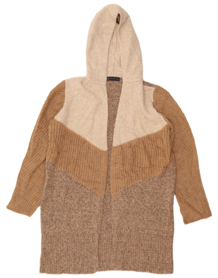 Sweter damski Marks & Spencer Longline Cardigan UK 14 średni beż