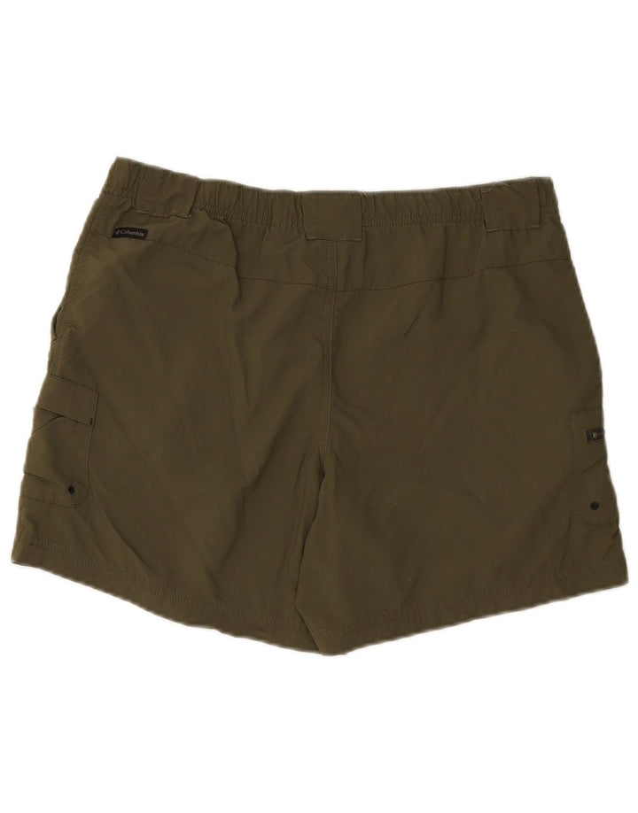 Męskie spodenki cargo Columbia W32, zielone, poliestrowe