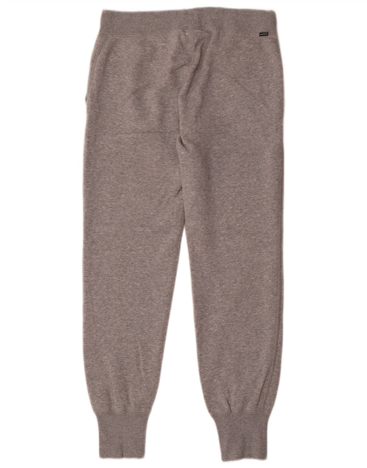 Męskie spodnie dresowe Converse Joggers, małe, szare, z bawełny w plamki