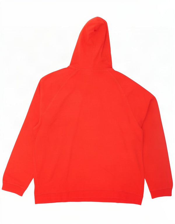 Męski sweter z kapturem Nike Graphic UK 45/47 XL, czerwony, bawełniany