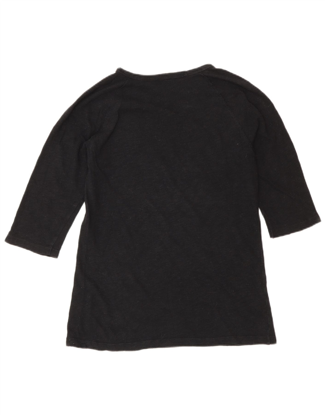 Top damski Zara z rękawem 3/4 UK 10, mały, czarny