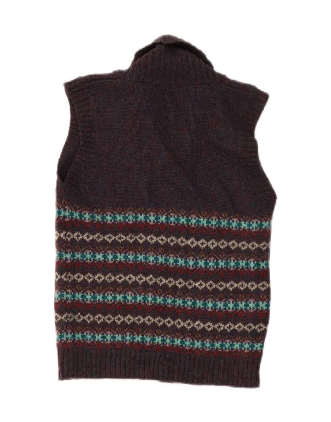 Sweter damski Stanley Blacker UK 10 Small Navy Blue Fair Isle