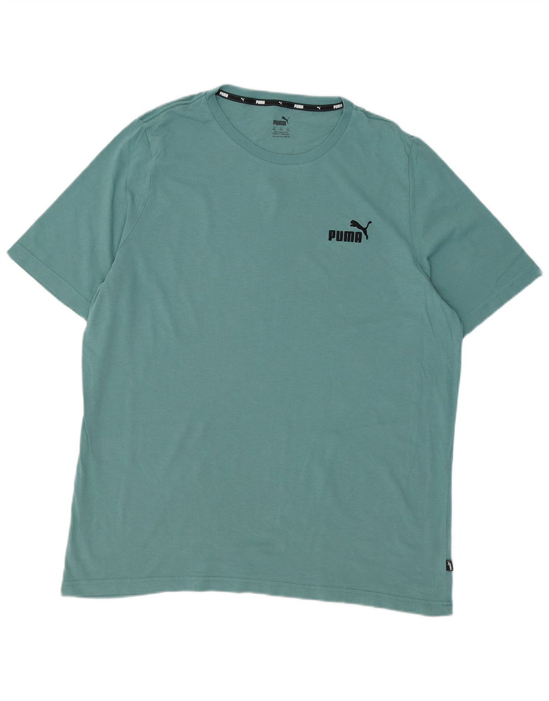 Męski T-shirt PUMA Top 2XL Niebieska bawełna